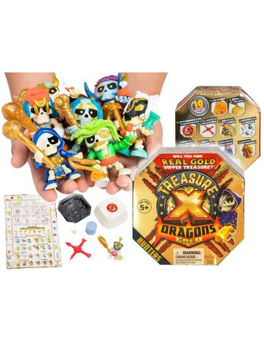 Treasure X Dragons Seria 2 Łowca Figurki Skarb 41507 Cobi