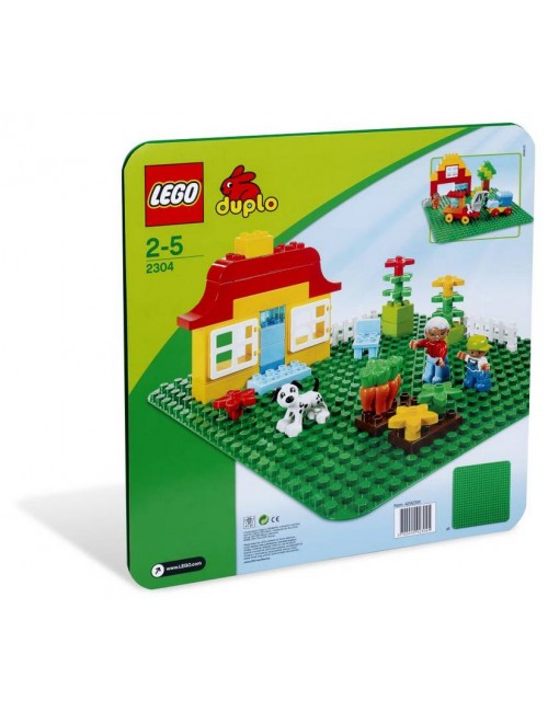 LEGO Duplo Duża Płytka Budowlana Zielona 2304