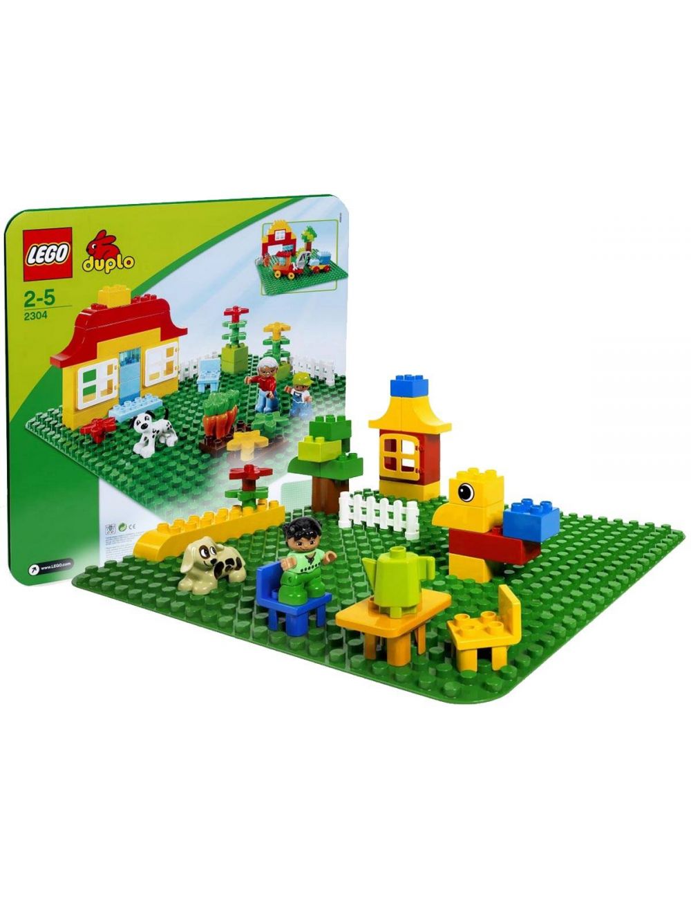 LEGO Duplo Duża Płytka Budowlana Zielona 2304