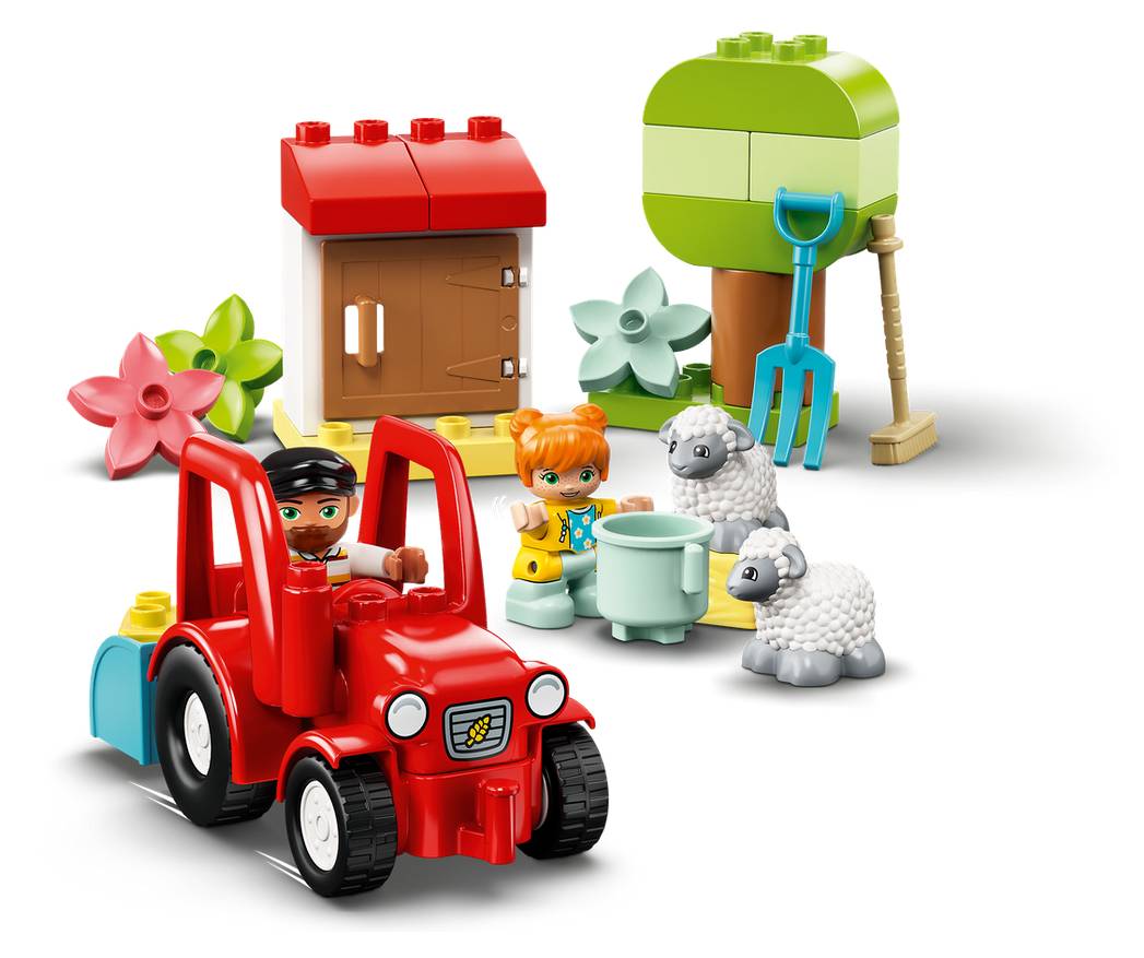 LEGO DUPLO traktor i zwierzeta gospodarskie 10950