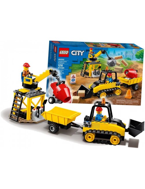 LEGO City Buldożer Budowlany Koparka 60252