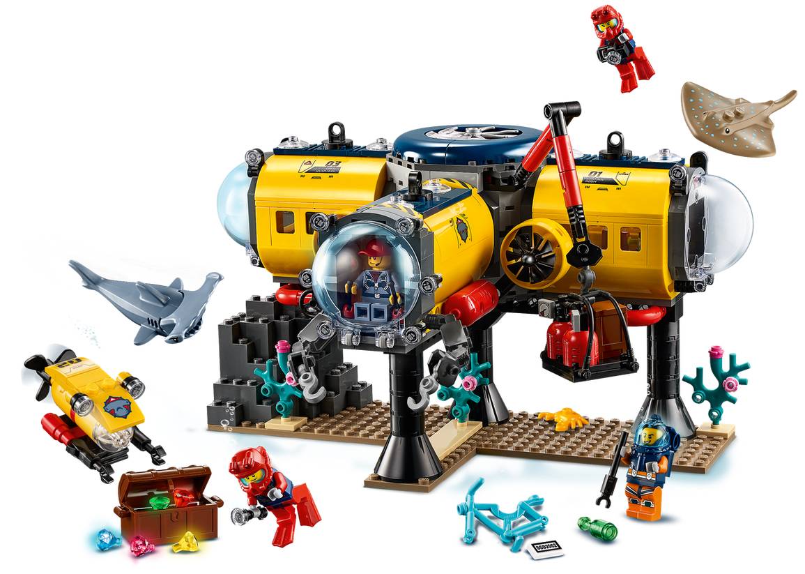 LEGO City baza badaczy oceanu 60265