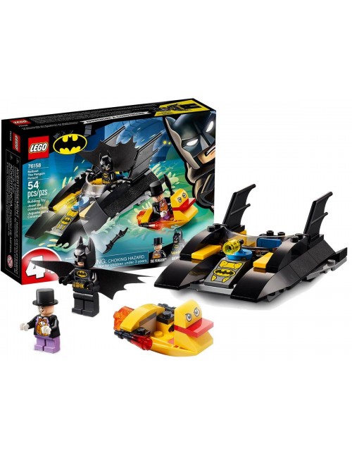 LEGO Batman Pościg Batłodzią za Pingwinem 76158