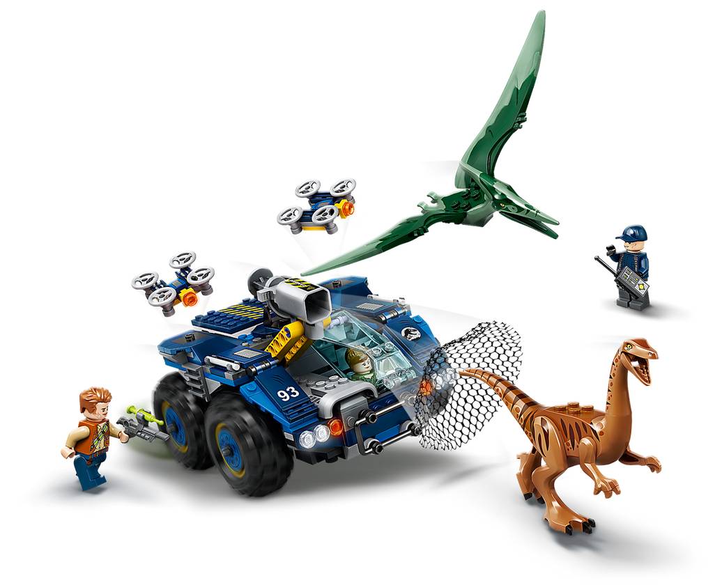LEGO jurassic world gallimim i pteranodon ucieczka 75940