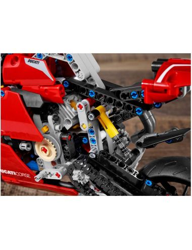 LEGO Technic Ducati Panigale V4 R Motor Klocki 42107
