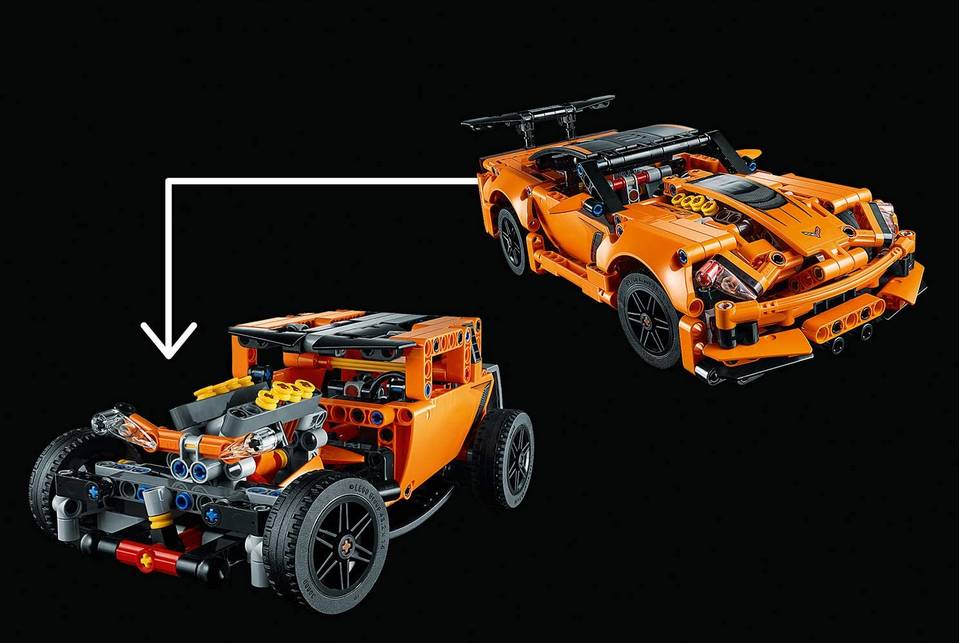 LEGO Technic chevrolet corvette zr1 auto klocki 42093