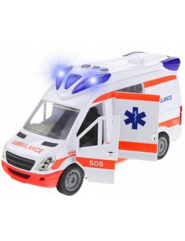Auto Karetka Pogotowie Ratunkowe Ambulans Z Noszami NO-1003749