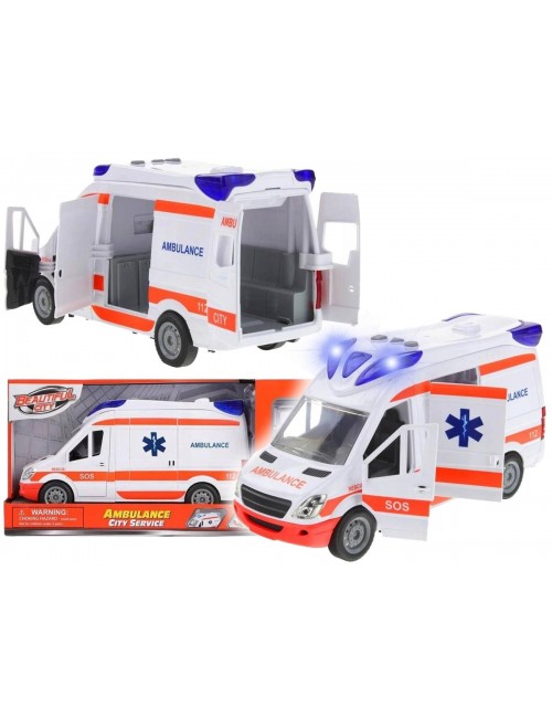 Auto Karetka Pogotowie Ratunkowe Ambulans Z Noszami NO-1003749