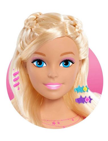 Barbie Głowa Blond do Stylizacji 62535