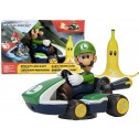 Super Mario Obracający się Gokart Samochód Luigi 40875