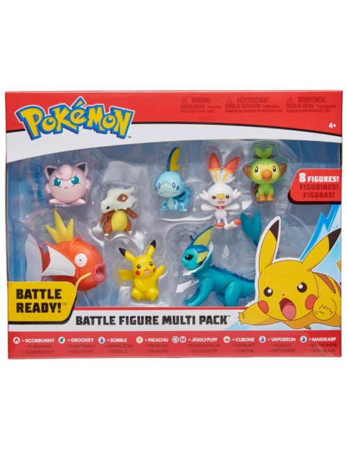 Pokemon Zestaw 8 Figurek Battle Multipack Seria 5