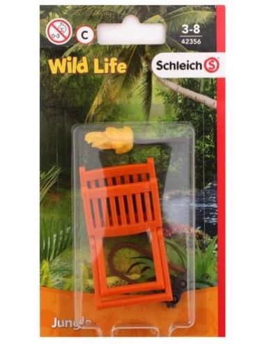 Schleich 42356 Wyposażenie strażnika stacji Wild Life