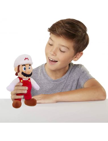 Super Mario Fire Mario pluszowa maskotka 20 cm