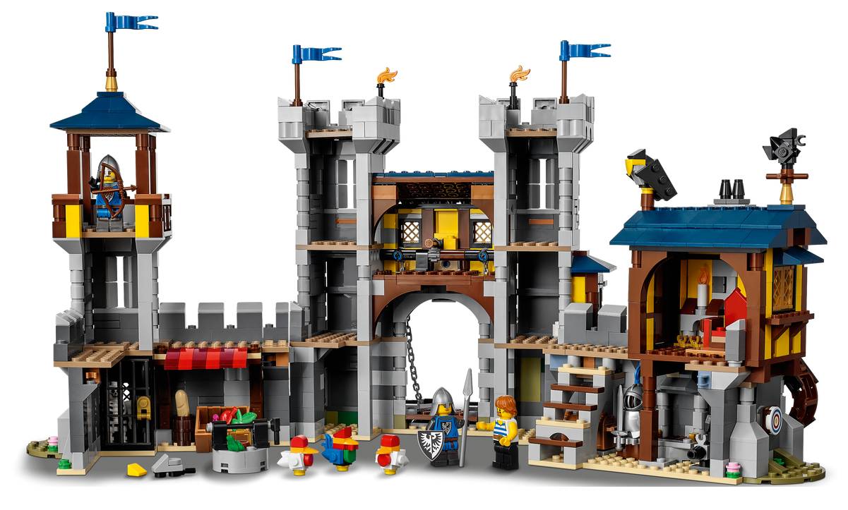 LEGO CREATOR sredniowieczny zamek klocki 31120