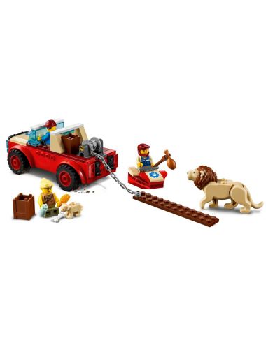 LEGO City Terenówka Ratowników Dzikich Zwierząt 60301