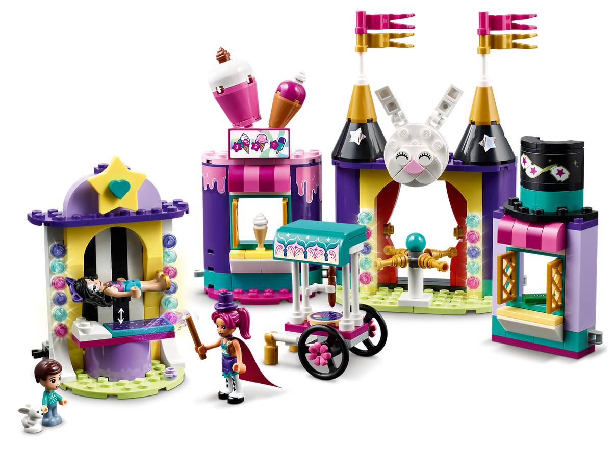 LEGO Friends Magiczne stoiska w wesolym miasteczku 41687