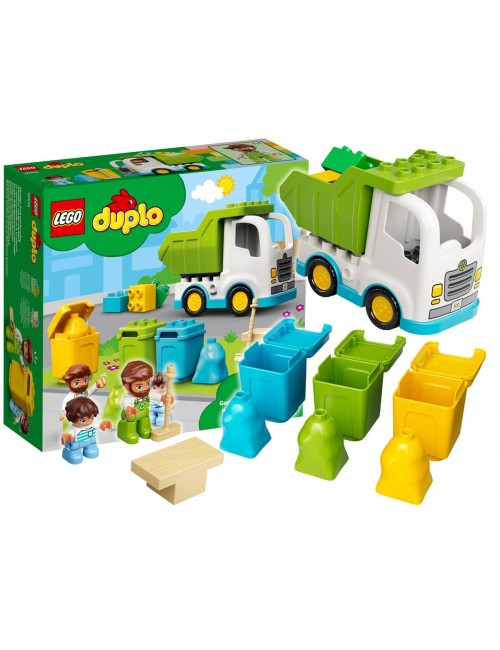 Lego Duplo Śmieciarka i Recykling 10945