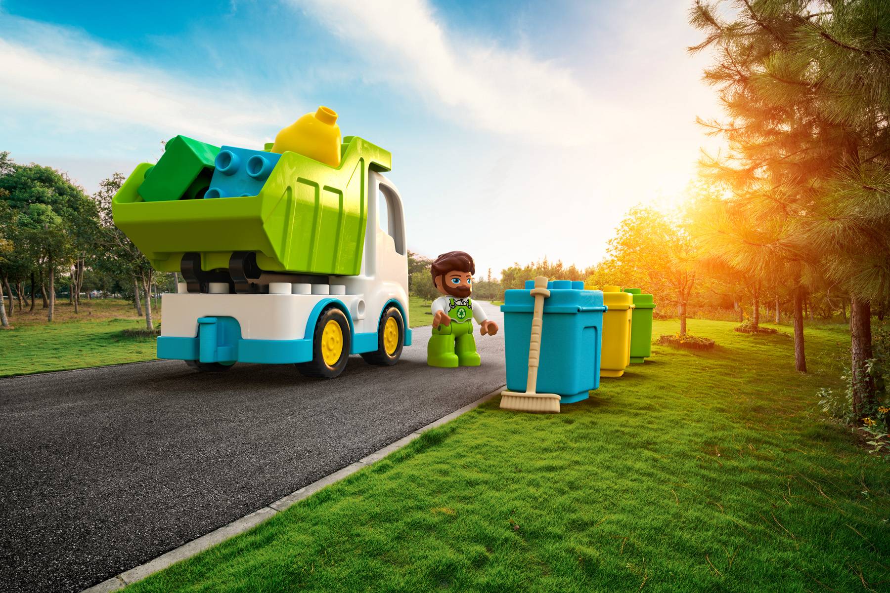 LEGO Duplo Smieciarka i recykling 10945