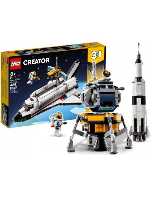 LEGO Creator Przygoda w Promie Kosmicznym 3w1 31117