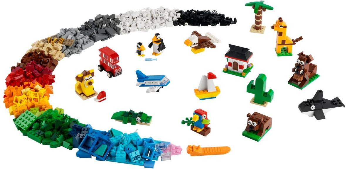 LEGO Classic Dookola swiata klocki zestaw 11015