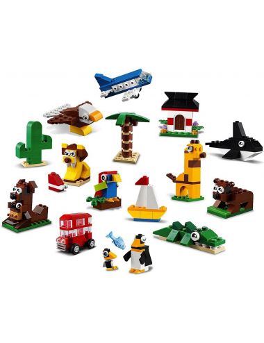 LEGO Classic Dookoła Świata Klocki Zestaw 11015