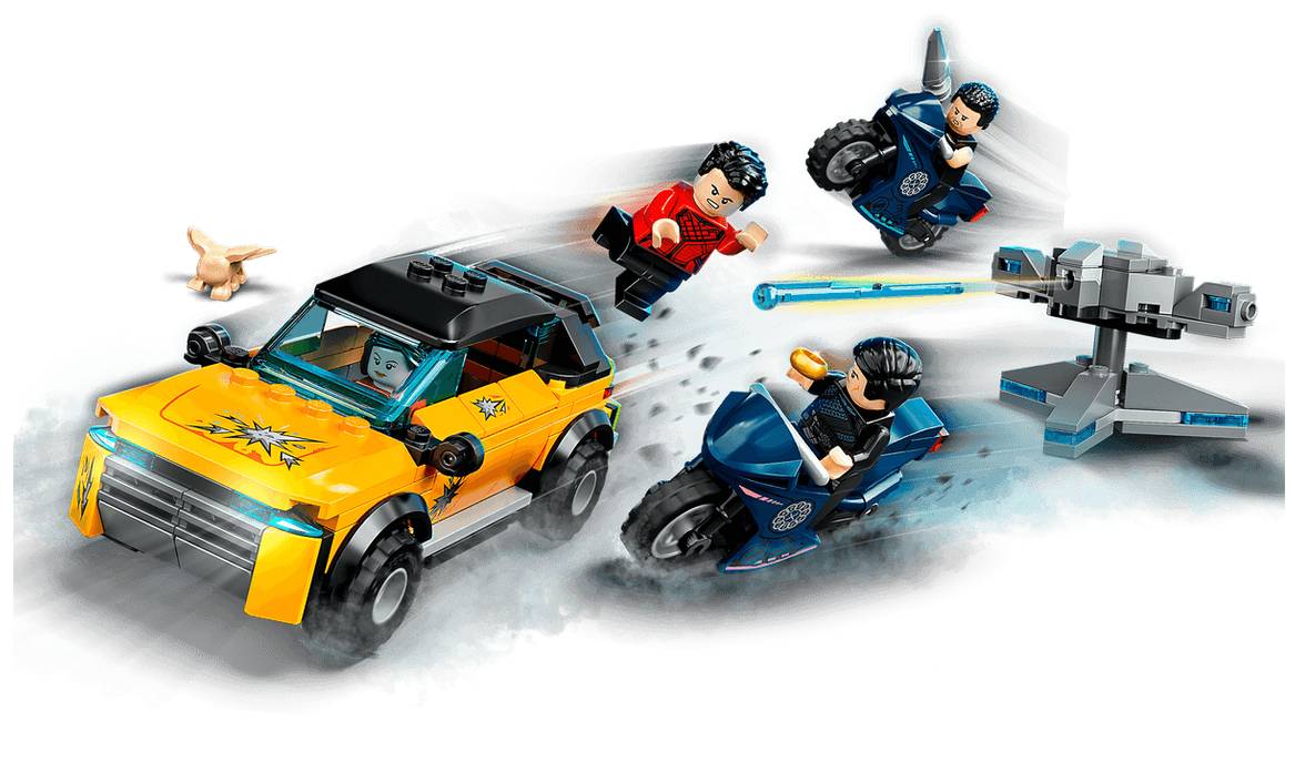 LEGO MARVEL Shang Chi ucieczka przed dziesiecioma pierscieniami 76176