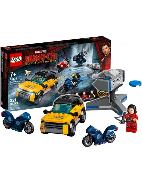 LEGO Shang-Chi Ucieczka przed Dziesięcioma Pierścieniami Marvel 76176