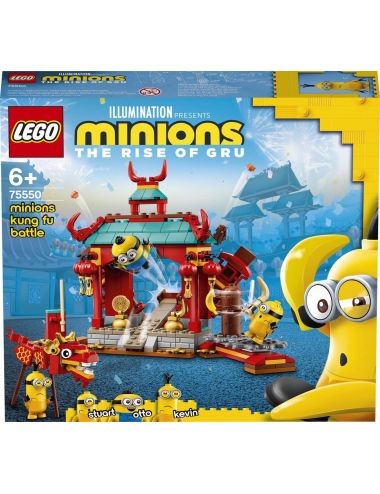 LEGO Minions Minionki i walka kung-fu 75550