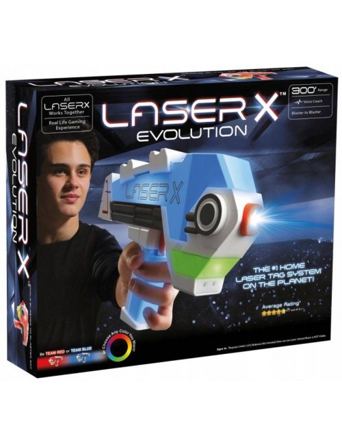 Laser X Evolution Pistolet Laserowy Zestaw Pojedynczy 88911