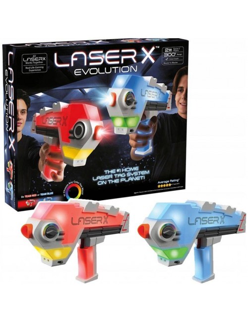 Laser X Evolution Pistolety na Podczerwień Zestaw Podwójny 88908