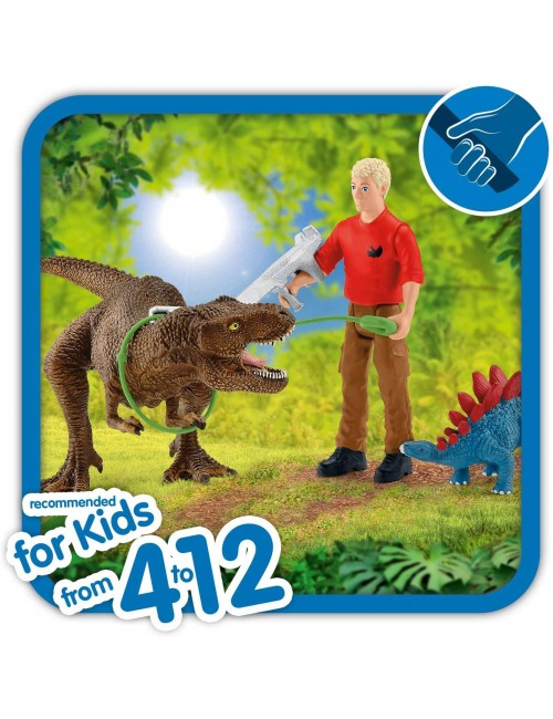 Schleich 41465 Atak Tyrannosaurusa Rexa Dinosaurs