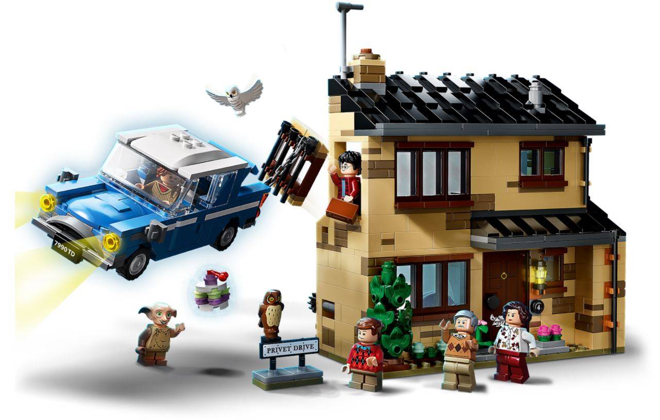 LEGO HARRY POTTER Privet Drive 4 Klocki 75968