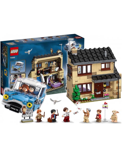 LEGO HARRY POTTER Privet Drive 4 Klocki 75968