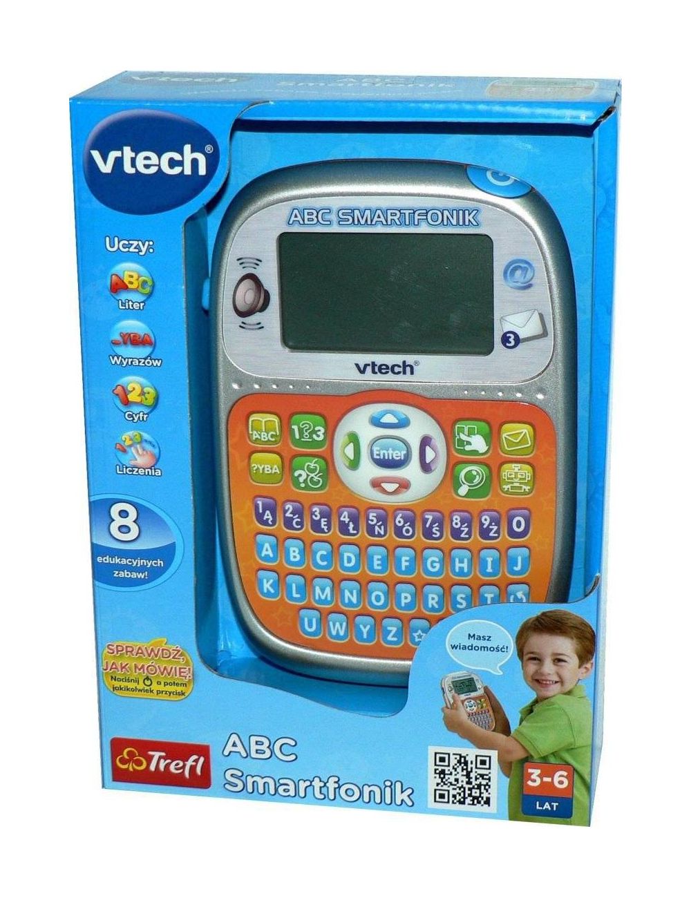 VTech Smartfon ABC Interaktywna Zabawka 60237
