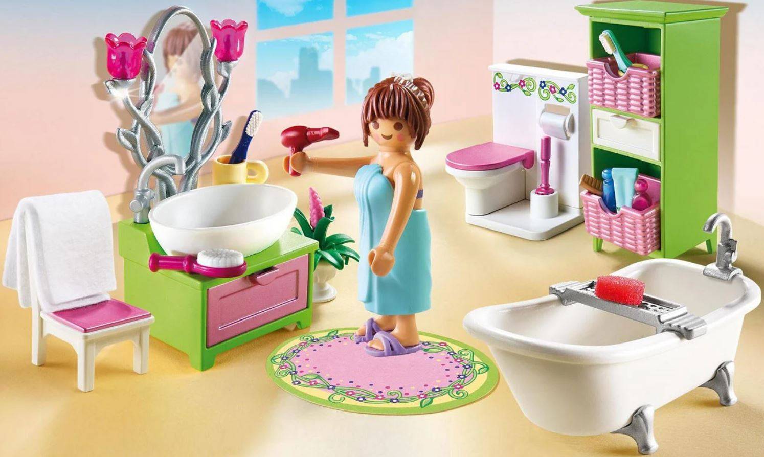 Playmobil Romantyczna Łazienka Klocki 5307