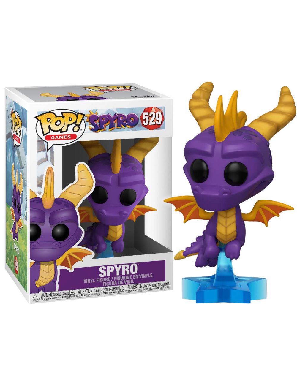 Funko POP! Games Spyro The Dragon Figurka Winylowa 529