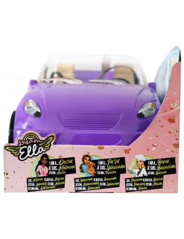 MGA Dream Ella Car Cruise Fioletowy Samochód Dla Lalki 578116