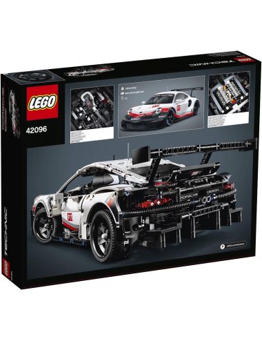 LEGO Technic Porsche 911 RSR Replika Samochodu 42096