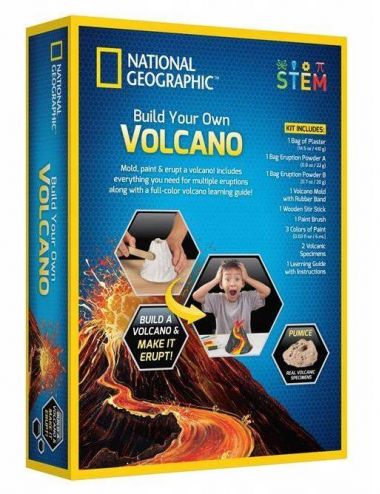 National Geographic Zbuduj Własny Wulkan Zestaw Naukowy