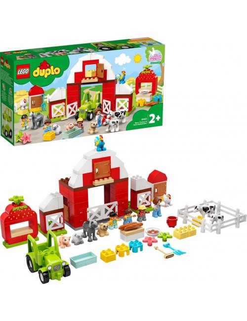 LEGO Duplo Stodoła, traktor i zwierzęta gospodarskie 10952