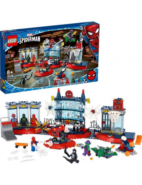LEGO Marvel Atak na kryjówkę Spider-Mana 76175