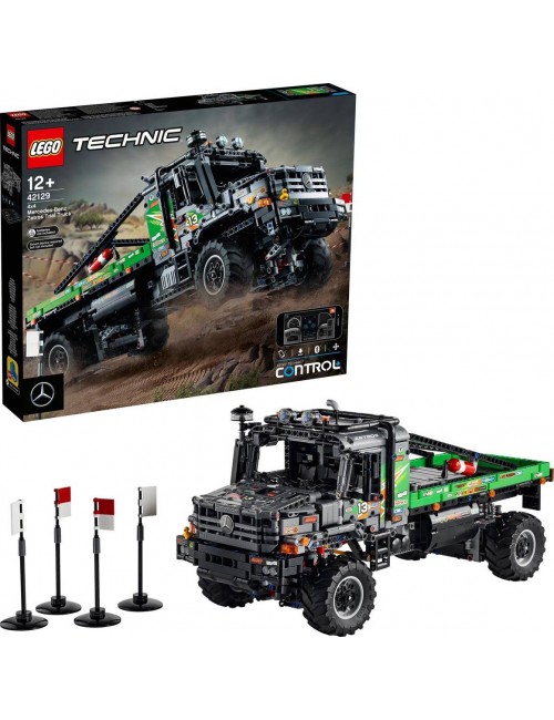 LEGO Technic Ciężarówka Mercedes-Benz Zetros z napędem na 4 koła 42129