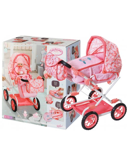 Baby Annabell Wózek Dla Lalki Deluxe Różowy 703939