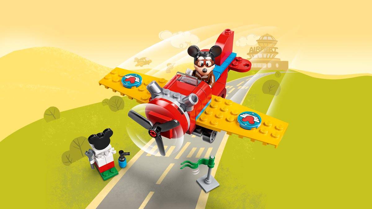 LEGO Disney Samolot śmigłowy Myszki Miki 10772