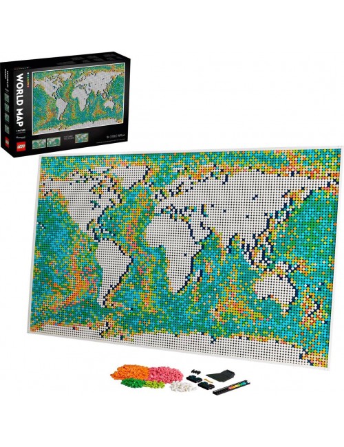 LEGO Art Mapa świata 31203