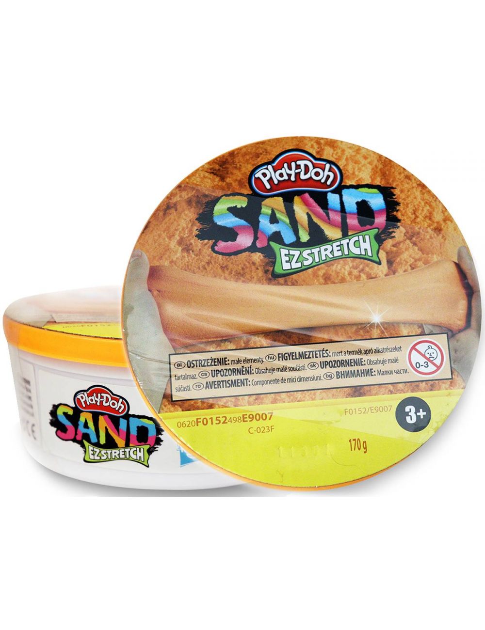Play-Doh Sand Ez Stretch Rozciągliwy Piasek Pomarańczowy Hasbro F0152