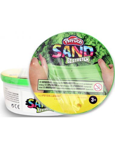 Play-Doh Sand Ez Stretch Rozciągliwy Piasek Zielony Hasbro F0155
