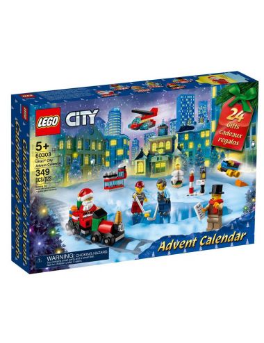 LEGO Kalendarz Adwentowy City Niespodzanki Zestaw 60303