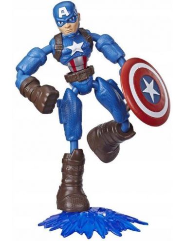 Hasbro Avengers Flex Kapitan Ameryka Figurka E7869