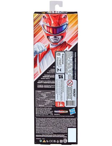 Power Rangers Figurka Czerwona Mighty Morphin Hasbro E8665